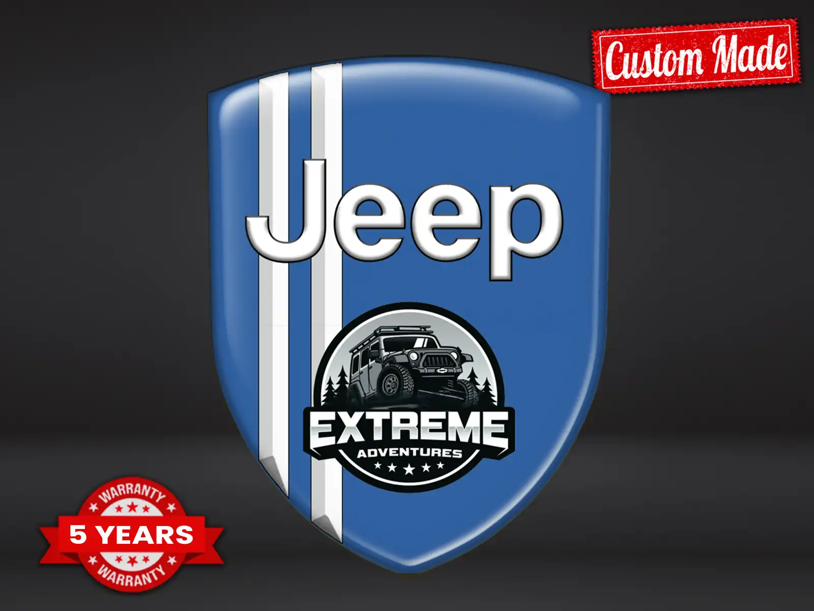 Jeep Motorhaubenembleme Pro Max Robust Stilvoll Performance